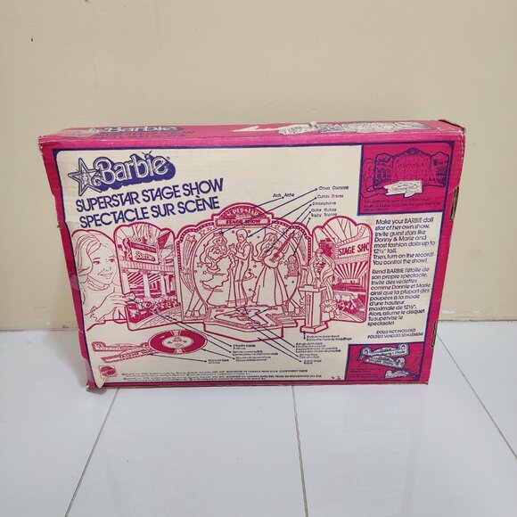 Vintage 1978 Barbie Superstar Stage Show Playset Mattel - w/ Box - Picture 13 of 15
